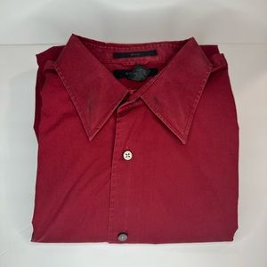 EXPRESS Stretch Cotton Button Down Long Sleeve